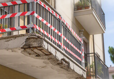 BALCONI PERICOLANTI: IL CONDOMINIO PUO’ INTERVENIRE D’URGENZA, MA NON PUO’ SOSTITUIRSI AL PROPRIETARIO