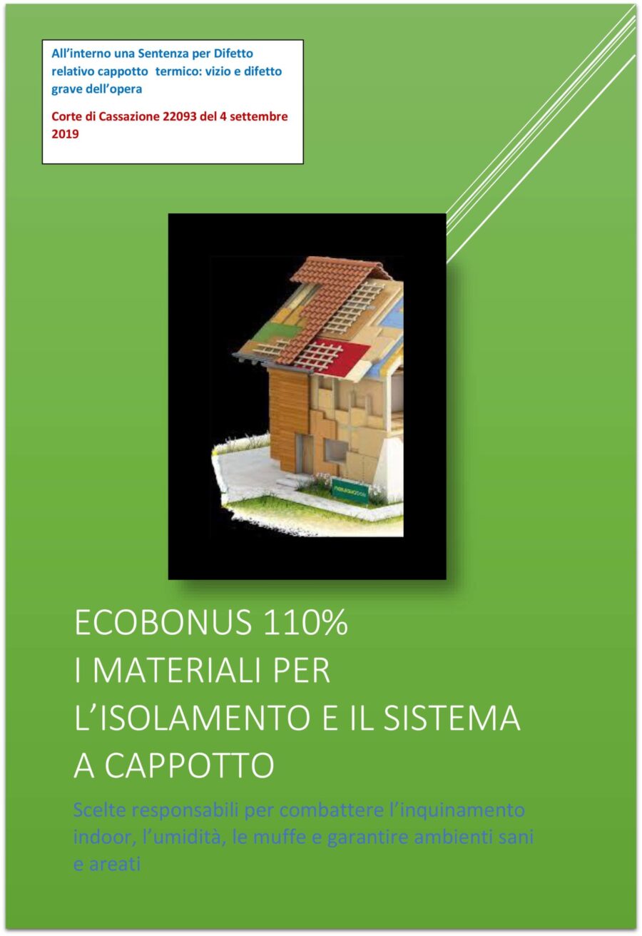 Isolamento termico a cappotto (Solo SOCI iscritti)