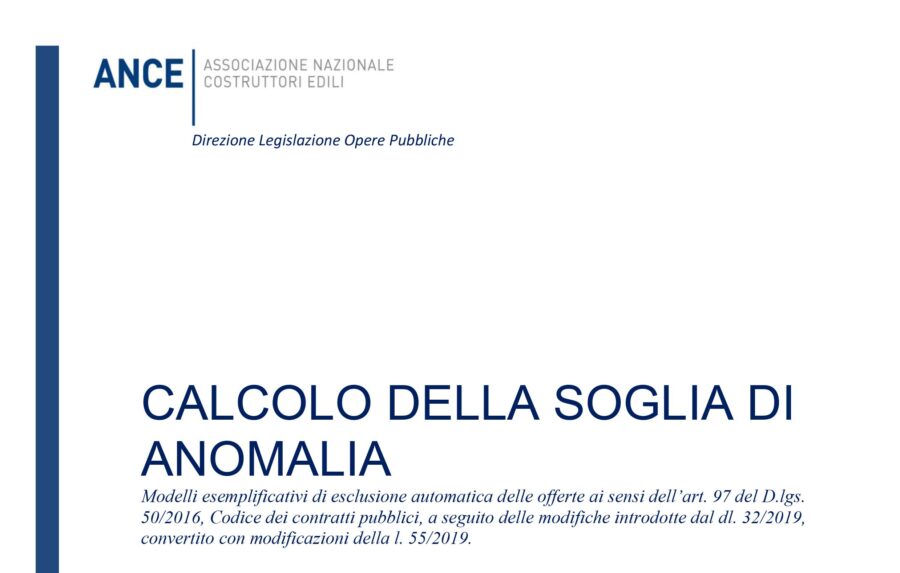Calcolo della Soglia di Anomalia