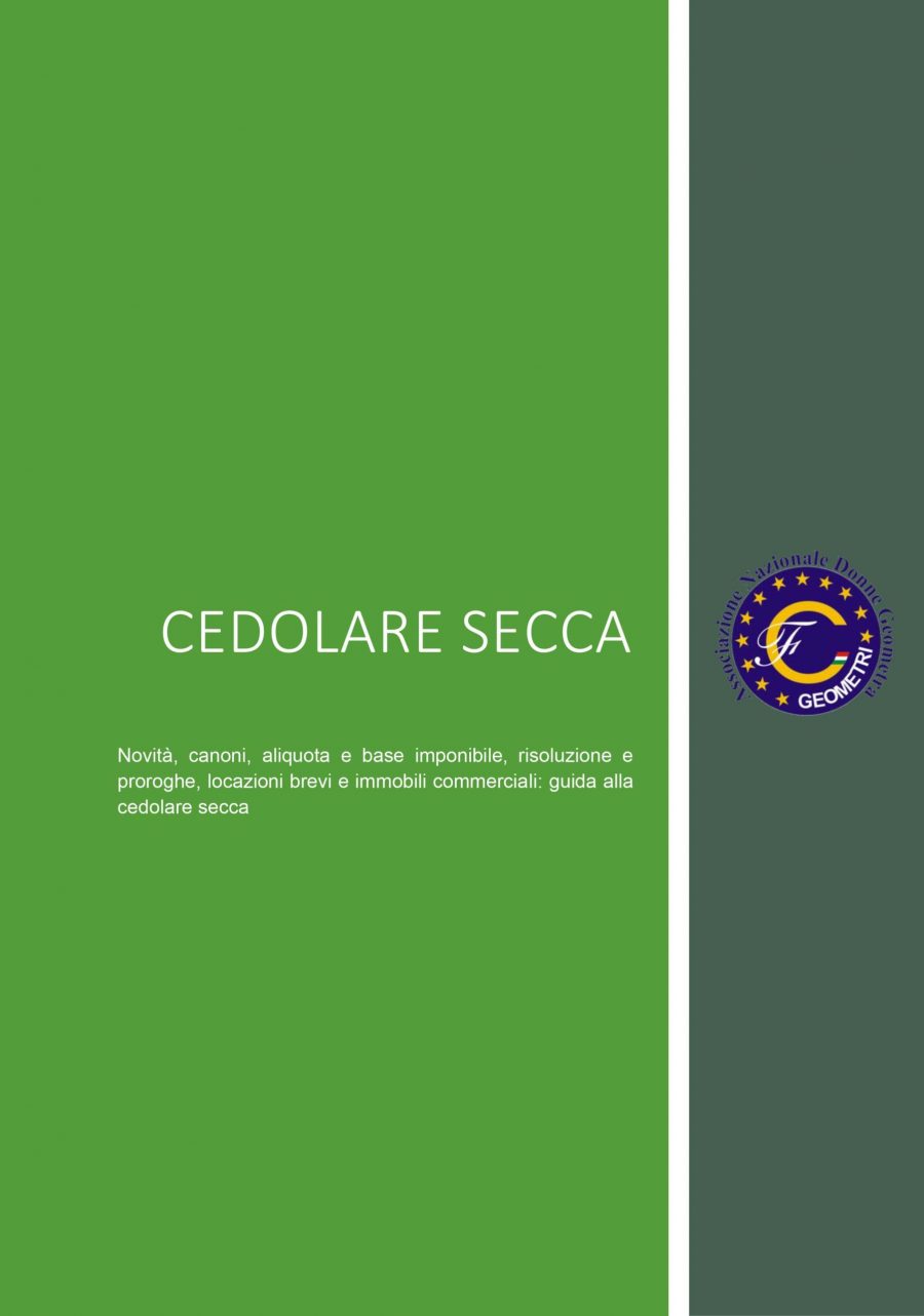 Cedolare secca (solo SOCI iscritti)