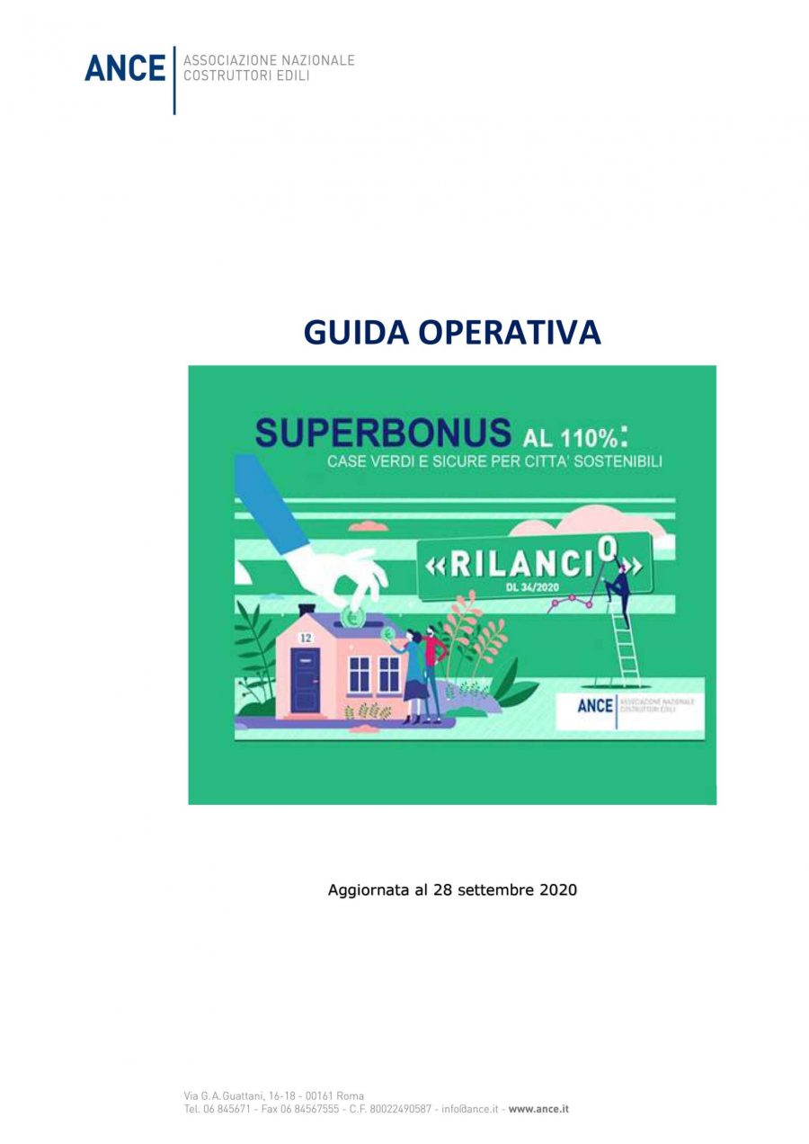 Superbonus: Guida operativa (solo SOCI iscritti)