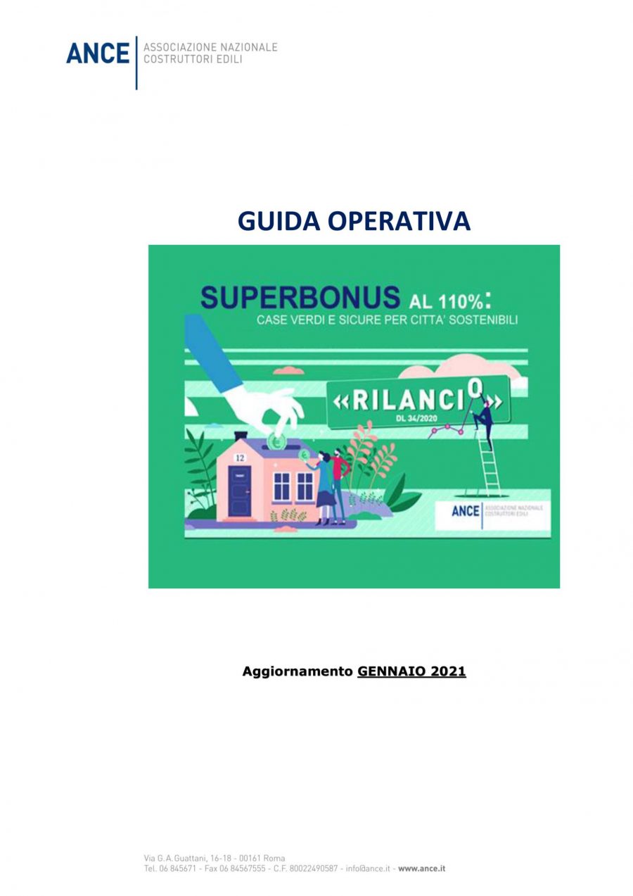 Ance Guida Superbonus 2021 (solo SOCI iscritti)