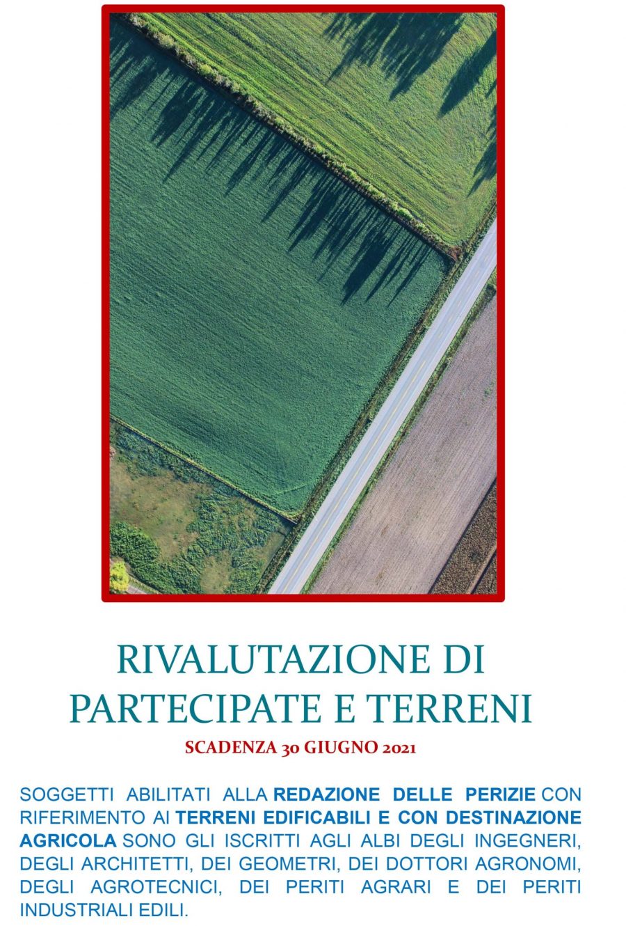 Rivalutazione Terreni Partecipate (solo SOCI iscritti)